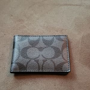 NEW Coach card holder